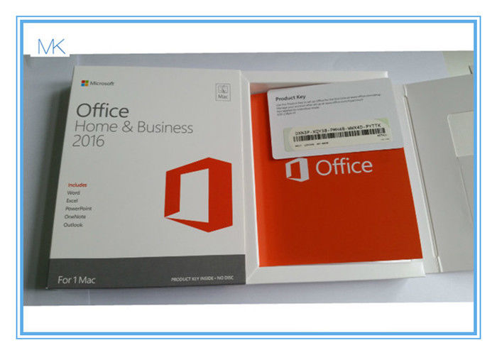 MS Microsoft Windows Software Office Home and Business 2016 Keycard for Windows PC