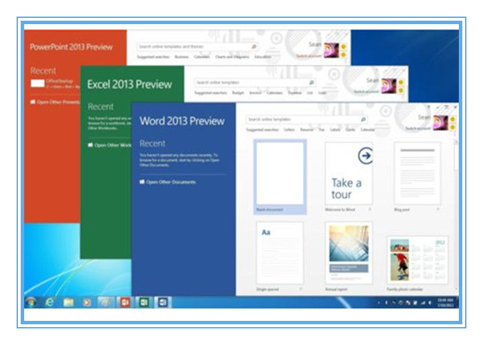 32 / 64 Bit Microsoft Office 2013 Retail Box Professional Plus 2013 Pro English DVD