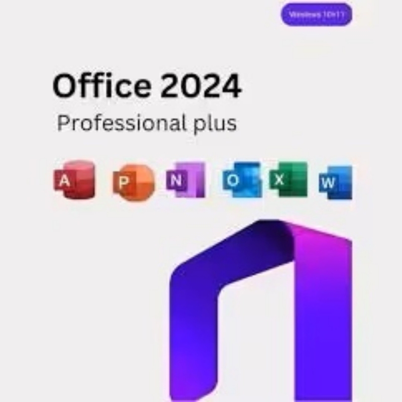 क्लाउड सेवाओं के साथ एकीकरण OneDrive Microsoft Office 2024 Professional Plus Windows OS के लिए