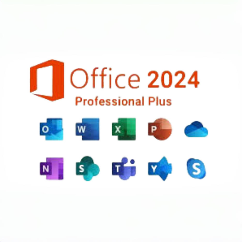 क्लाउड सेवाओं के साथ एकीकरण OneDrive Microsoft Office 2024 Professional Plus Windows OS के लिए