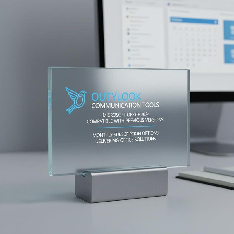 आउटलुक संचार उपकरण माइक्रोसॉफ्ट ऑफिस 2024 पिछले संस्करणों के साथ संगत मासिक सदस्यता विकल्प कार्यालय समाधान प्रदान करना