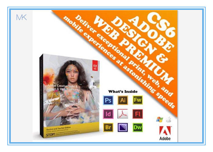 विंडोज अंग्रेजी के लिए वाणिज्यिक संस्करण एडोब क्रिएटिव सूट CS6 डिजाइन वेब प्रीमियम